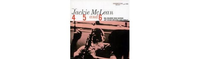 Jackie McLean - 4, 5, and 6 (Mono)