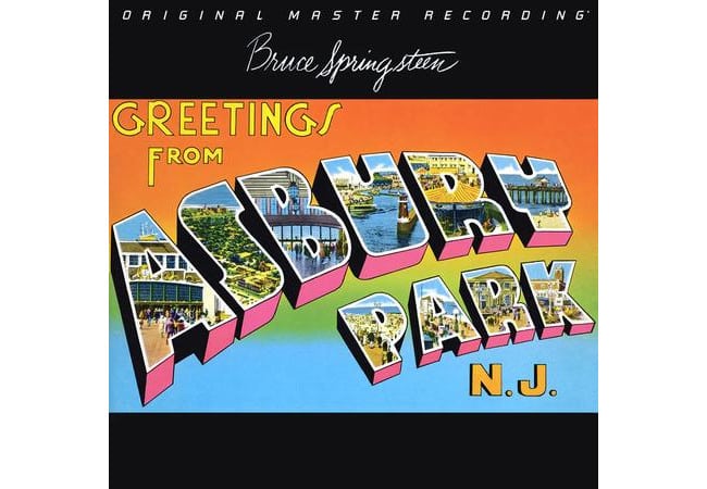 Bruce Springsteen greeting from asbury park