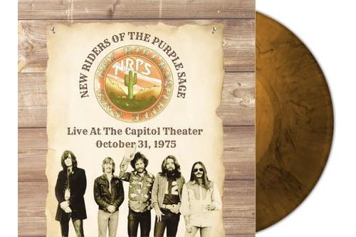 New Riders Of The Purple Sage - Live at the Capitol Theater - October 31, 1975 (Limited Edition Brown Marbled Vinyl)