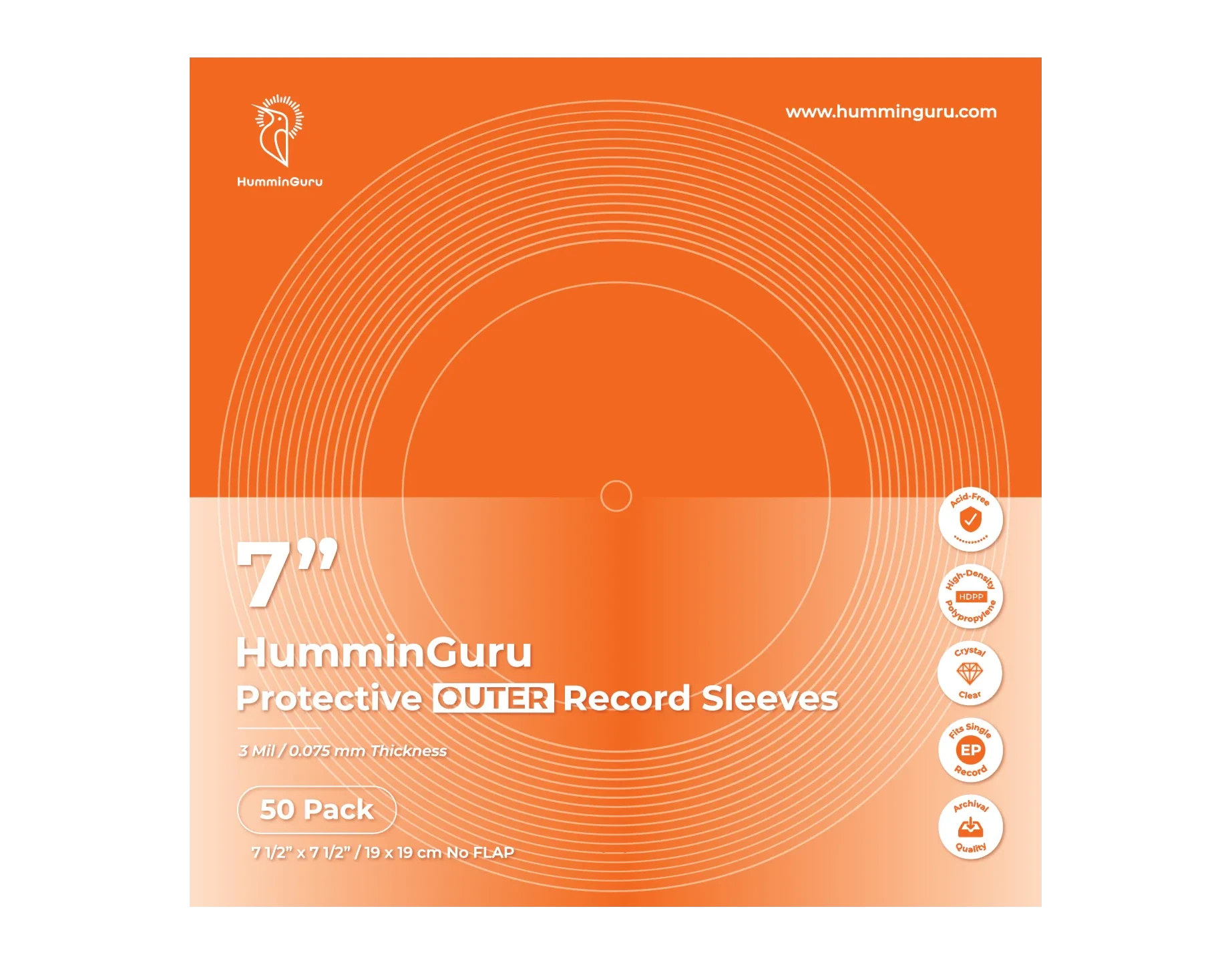 Humminguru outer sleeves